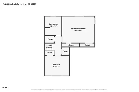 Floorplan - 13630 Goodrich, Britton, MI 49229 photo 1 of 4