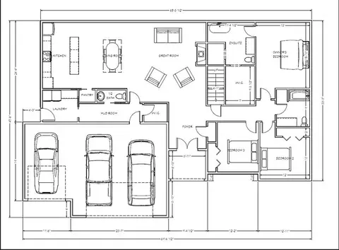 Floorplan - 412 Midlakes #6, Plainwell, MI 49080 photo 1 of 2