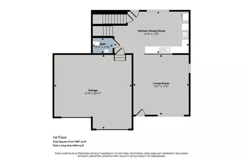 Floorplan - 607 Nantucket, Lansing, MI 48906 photo 1 of 4