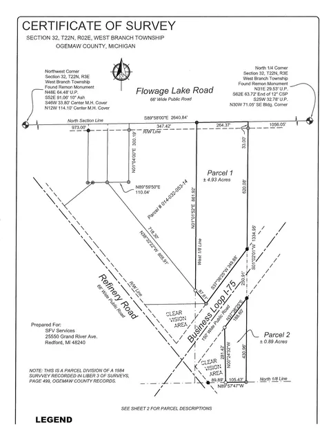 Parcel 2 I-75 Business, West Branch, MI 48661