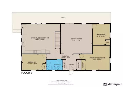 Floorplan - 10559 Millbrook, Blanchard, MI 49310 photo 3 of 3