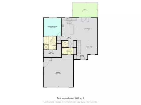 Floorplan - 516 Gitchegumee, Buckley, MI 49620 photo 2 of 6