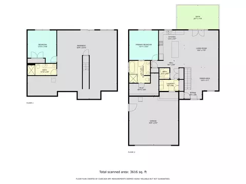 Floorplan - 516 Gitchegumee, Buckley, MI 49620 photo 5 of 6