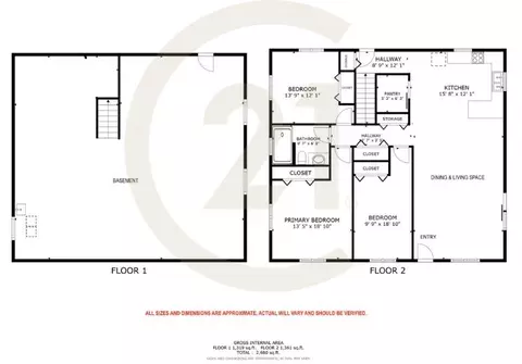 Floorplan - 7580 N Harrison, Harrison, MI 48625 photo 2 of 2