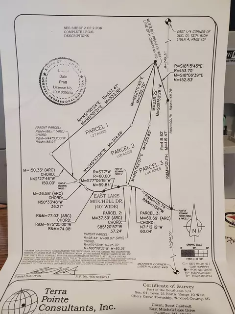 lot03 E Lake Mitchell, Cadillac, MI 49601