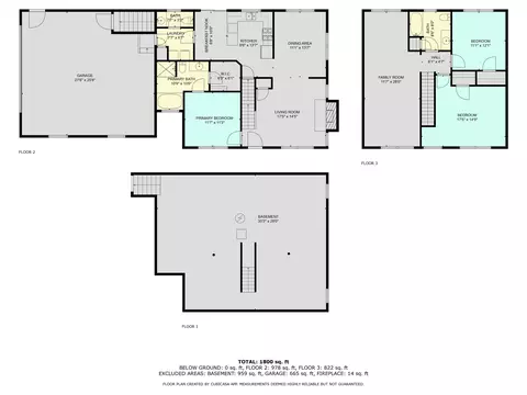 Floorplan - 1075 E Sleights, Traverse City, MI 49696 photo 1 of 4