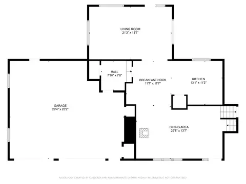 Floorplan - 580 E 32, Boon, MI 49618 photo 1 of 3