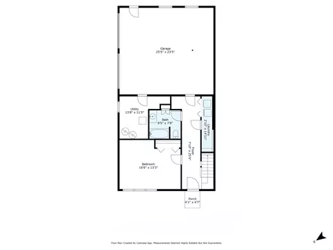 Floorplan - 87 S S Ctr, Beulah, MI 49617 photo 2 of 3