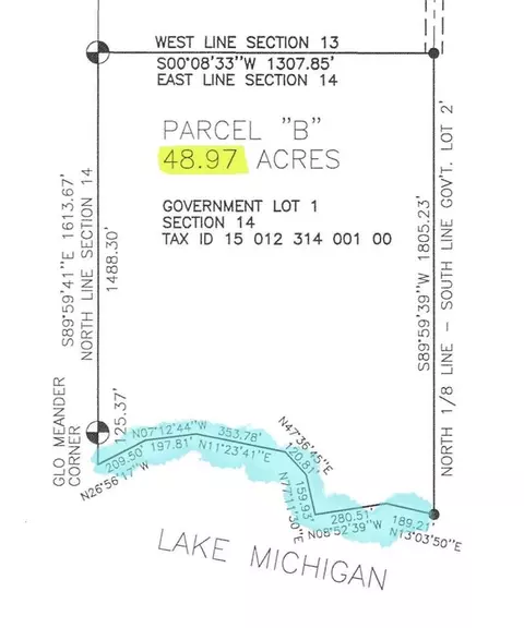 tbd Beaver Is #SOUTH FRENCH BAY RD, Beaver Island, MI 49782