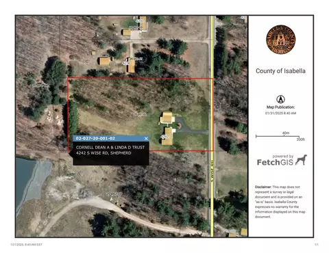 View/Area - 4242 S Wise, Shepherd, MI 48883 photo 2 of 2