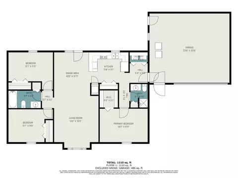 Floorplan - 525 Norton Gibbs, Ithaca, MI 48847 photo 1 of 1