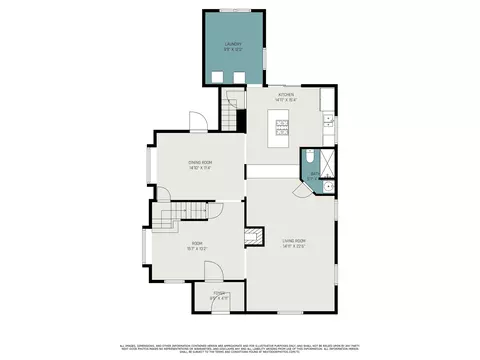 Floorplan - 325 Emerson #LOT : 1, Ithaca, MI 48847 photo 3 of 3