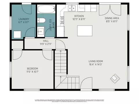 Floorplan - 9266 Kenyon, Frederic, MI 49733 photo 1 of 3