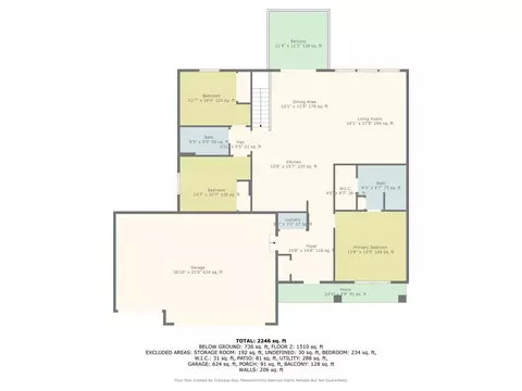 Floorplan - 11747 Everett, Allendale, MI 49401 photo 1 of 2