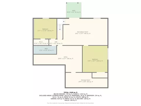 Floorplan - 11747 Everett, Allendale, MI 49401 photo 2 of 2
