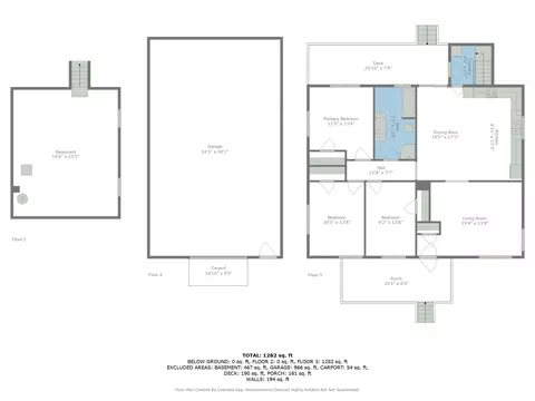 Floorplan - 331 George Mcmanus, Elberta, MI 49628 photo 2 of 2