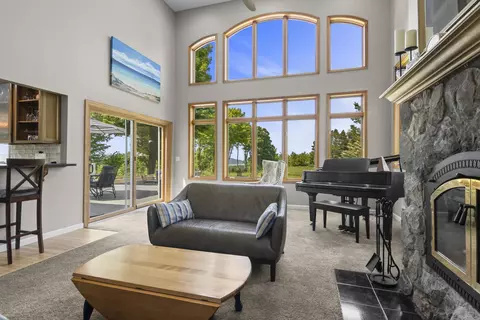 Living - 7360 S Upper Orch, Cedar, MI 49621 photo 2 of 5
