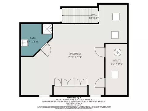 Floorplan - 7424 Third, Beulah, MI 49617 photo 2 of 2