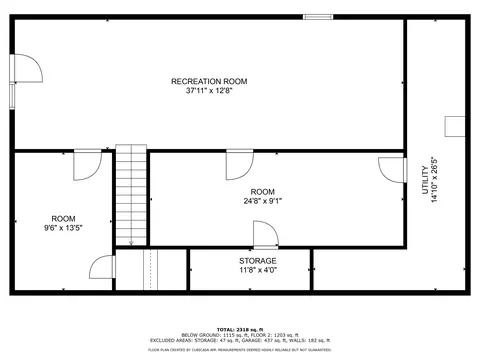 Floorplan - 2368 Langs, Interlochen, MI 49643 photo 2 of 3