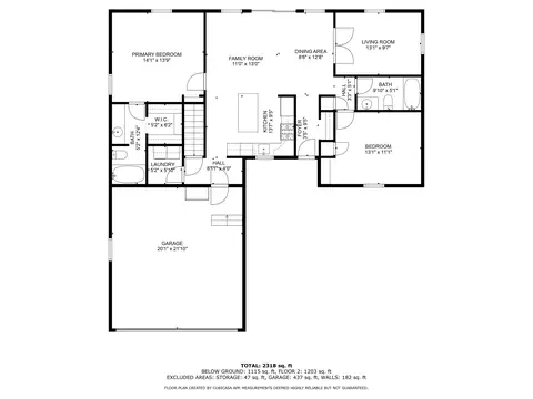 Floorplan - 2368 Langs, Interlochen, MI 49643 photo 1 of 3
