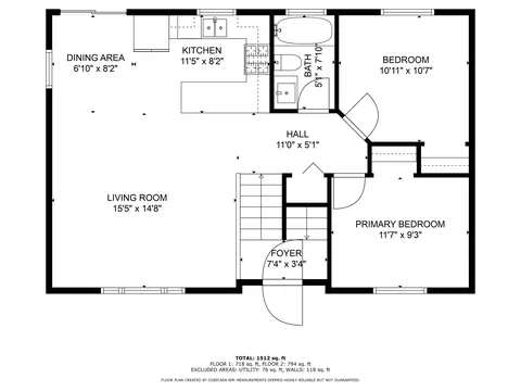 Floorplan - 2733 West, Interlochen, MI 49643 photo 1 of 3