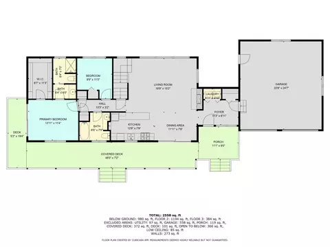 Floorplan - 7277 Lautner, Williamsburg, MI 49690 photo 2 of 3
