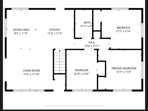 Floorplan - 8661 Deadstream, Honor, MI 49640 photo 1 of 1