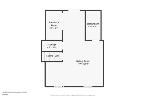 Floorplan - 19090 Creekside, Interlochen, MI 49643 photo 1 of 4