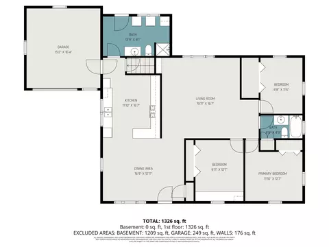 Floorplan - 7495 E Mcbrides, Edmore, MI 48829 photo 1 of 2