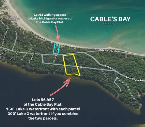 lot S 56 57 Spaulding, Beaver Island, MI 49782