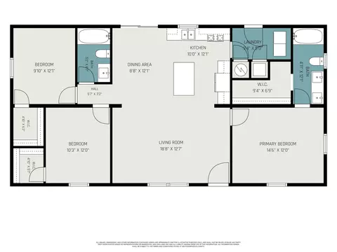 Floorplan - 4390 W Seaman, Ithaca, MI 48847 photo 1 of 1
