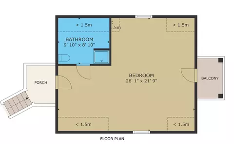 Floorplan - 2095 Middle Hvn, Gladwin, MI 48624 photo 1 of 3