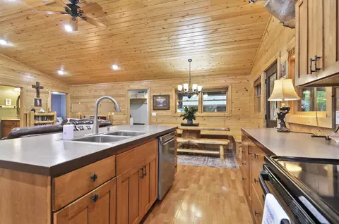 Kitchen - 10694 N Mac, Irons, MI 49644 photo 5 of 5