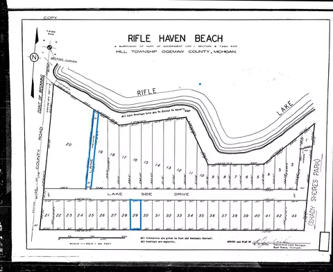 View/Area - 3548 Lakeside #LOT : 29, Lupton, MI 48635 photo 2 of 2