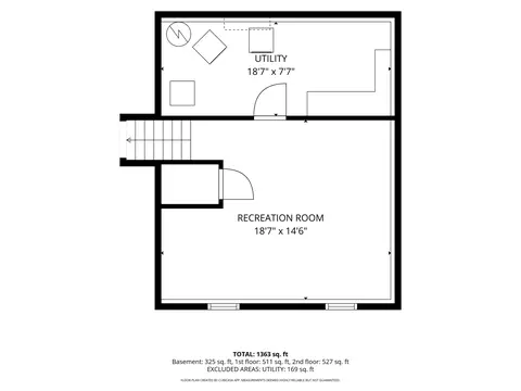 Floorplan - 1823 Pine, Interlochen, MI 49643 photo 3 of 4