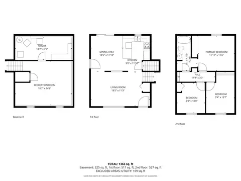 Floorplan - 1823 Pine, Interlochen, MI 49643 photo 4 of 4