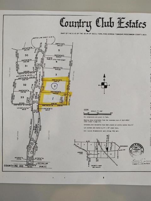 Fairway Drive Lot 2, Roscommon, MI 48653