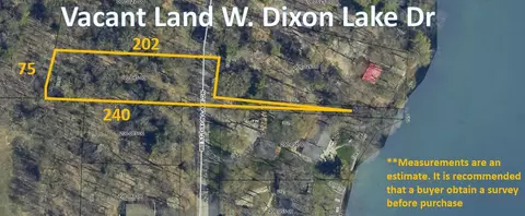 W Dixon Lake Road, Gaylord, MI 49735