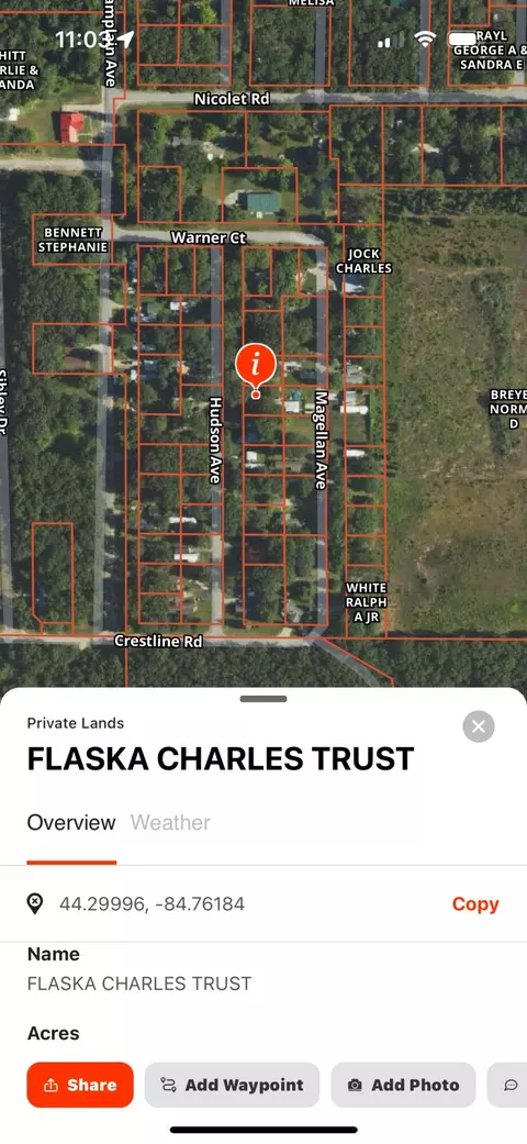 Hudson Avenue, Houghton Lake, MI 48629