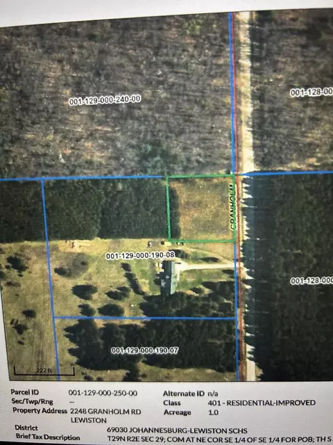 2248 Granholm Rd, Lewiston, MI 49756