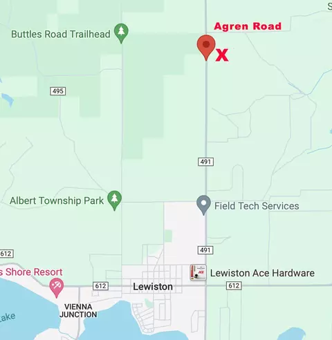 20 Acres County Road 491 Lewiston Mi 49756, Lewiston, MI 49756