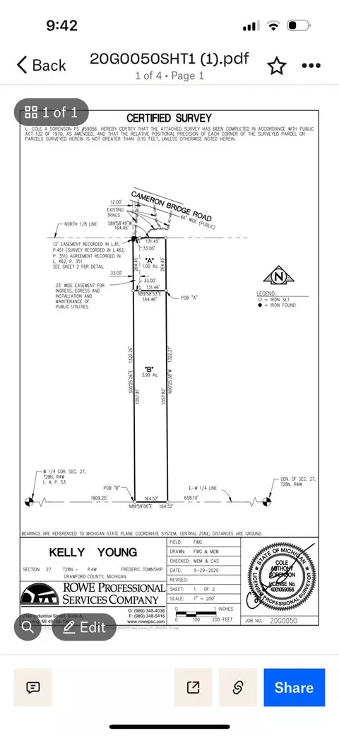 Cameron Bridge Road, Frederic, MI 49733 photo 5
