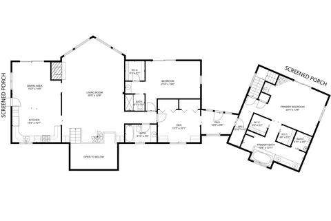 Floorplan - 6371 Link Blvd, Indian River, MI 49749 photo 2 of 3