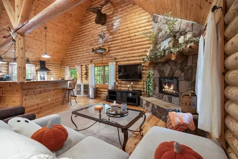 Living - 6885 Maple River Rd, Brutus, MI 49716 photo 1 of 2