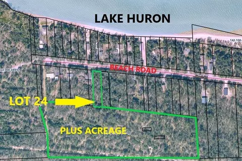 lot24 Beach Road Apt Acreage Off Rd #+ACREAGE OFF ROAD, Rogers City, MI 49779