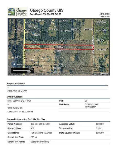 Sherman Road, Frederic, MI 49733 photo 8