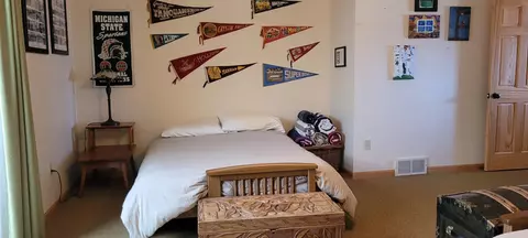 Bedroom - 14711 Hemlock Ln, Ocqueoc, MI 49759 photo 6 of 16