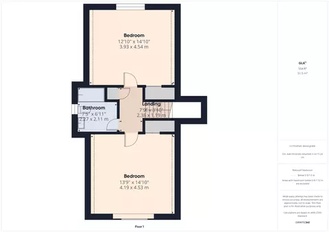 Floorplan - 10985 Sanctuary Dr, Frederic, MI 49733 photo 3 of 3