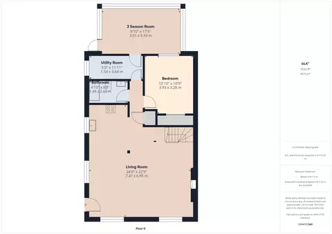 Floorplan - 10985 Sanctuary Dr, Frederic, MI 49733 photo 2 of 3
