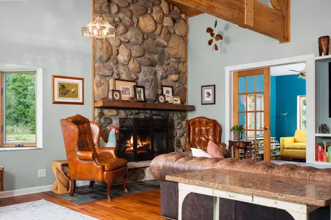 Living - 3995 Old Vanderbilt Rd, Vanderbilt, MI 49795 photo 7 of 12